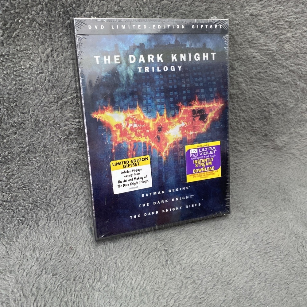 Batman The Dark Knight Trilogy DVD Limited Edition Giftset 2012 New and Sealed